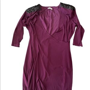 Calvin Klein Crossover Cocktail Dress